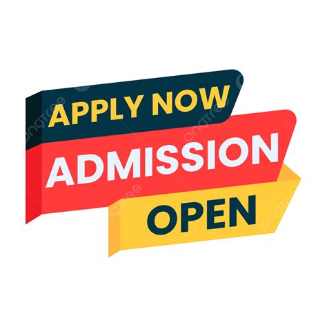 APPLICATION FOR ADMISSION IS NOW OPEN!.